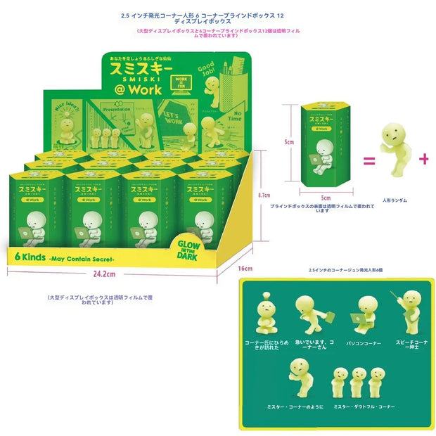 Sonny Angel Hippers Smiski Blind Box Cheer Living Party Series Noctilucent Elf Mini Cute Figure Ornament Toys Kid Christma Gift