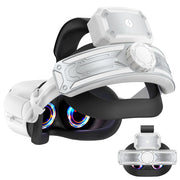 HUADAI New T2 Battery Head Strap Compatible with Oculus Quest 2 Elite Halo Strap 5200mAh Battery for Meta Quest2 VR Accessories
