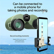 Portable Binoculars 10x25 For Adults And Children BAK4 Prism Outdoor Camping Bird Watching Theater And Music Concerts Hunting