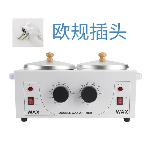 DK34: Large Capacity Wax Heater, Dual TemperatureControlled Warmer, Automatic Wax Melter for Hair Removal and Sealing,