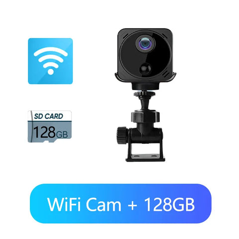 Mini Wifi 4K Surveillance Camera Night Vision Motion Detection Ip Camera Smart Home Wireless Security Cam Low Power Consumption