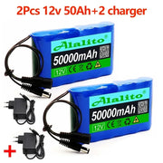 High - Capacity 12V 5000mAh Li - Ion Replacement Battery for CCTV, LED Lamps, and Camera Monitors