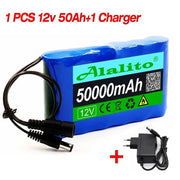 High - Capacity 12V 5000mAh Li - Ion Replacement Battery for CCTV, LED Lamps, and Camera Monitors