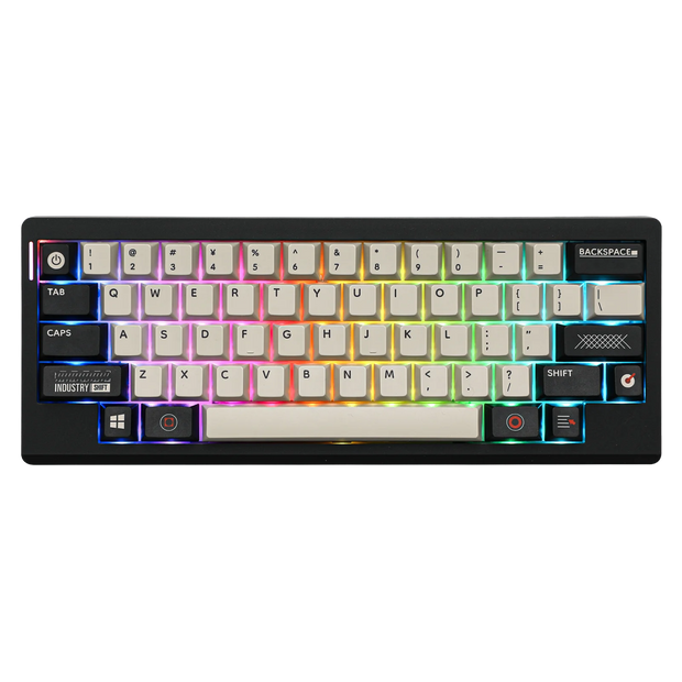 EPOMAKER Hack59 HHKB-like Layout QMK Wired/2.4GHz/Bluetooth 5.0 Wireless Gasket-mounted Hot-Swap Mechanical Gaming Keyboard