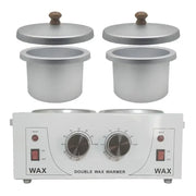 Double Furnace Multifunction Temperature Adjustment Double Pot Wax Melting Machine Hair Removal Instrument Wax Treatment Machine