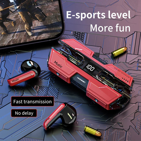 Wireless Headphones TWS Bluetooth 5.3 SW-G20 Gaming Headphones Stereo Audio Earphones HiFi Dual Mode Earphones For In-sta Music