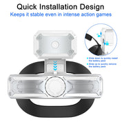 HUADAI New T2 Battery Head Strap Compatible with Oculus Quest 2 Elite Halo Strap 5200mAh Battery for Meta Quest2 VR Accessories