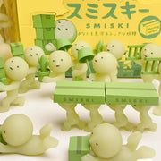 Sonny Angel Hippers Smiski Blind Box Cheer Living Party Series Noctilucent Elf Mini Cute Figure Ornament Toys Kid Christma Gift
