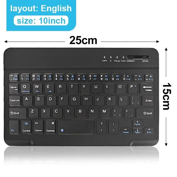 Wireless Keyboard Mouse Set Bluetooth Mini Keyboard Rechargeable Gaming mouse Office mouse For IOS Android Windows Tablet iPad
